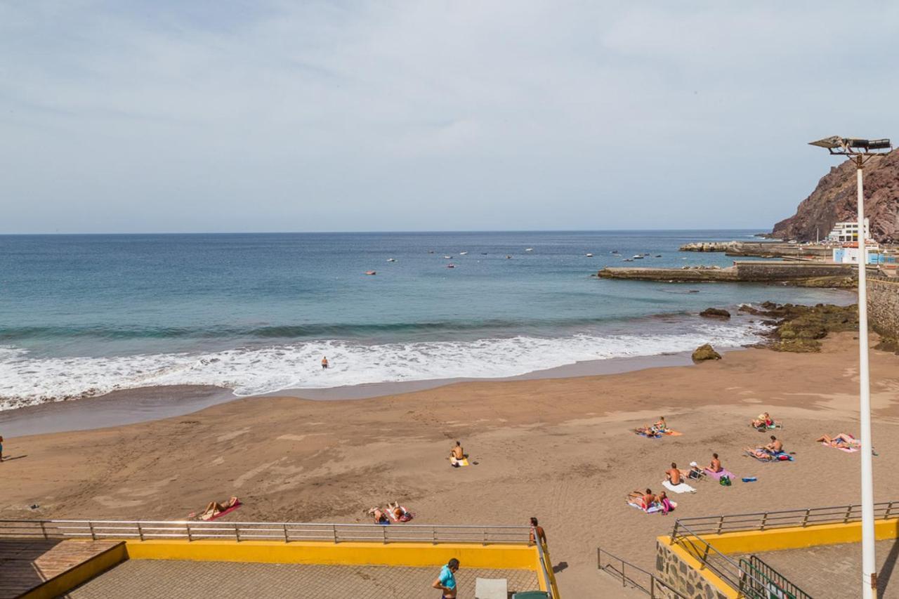 Flatguest Sardina Home Pool Galdar Bagian luar foto