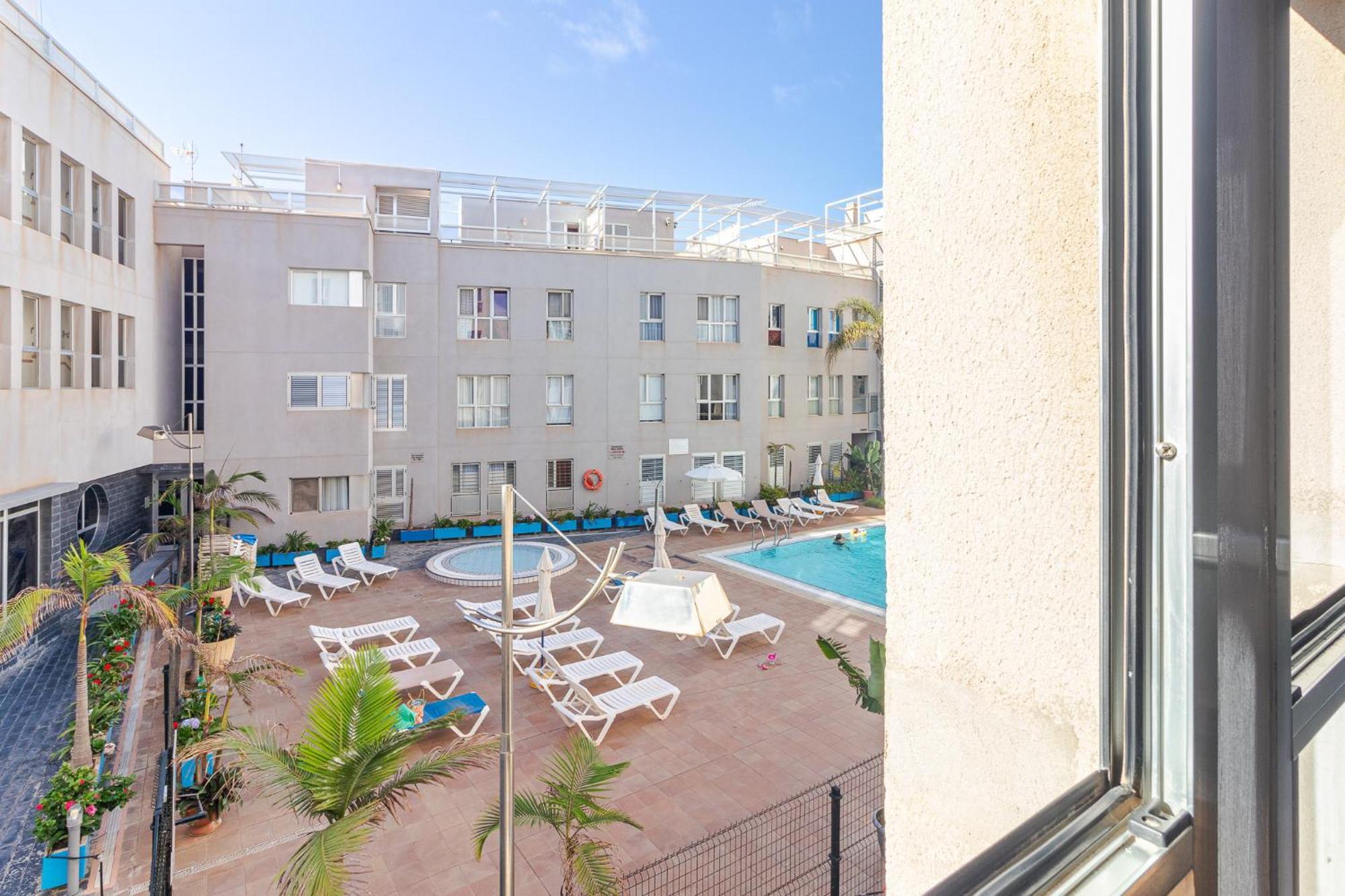 Flatguest Sardina Home Pool Galdar Bagian luar foto