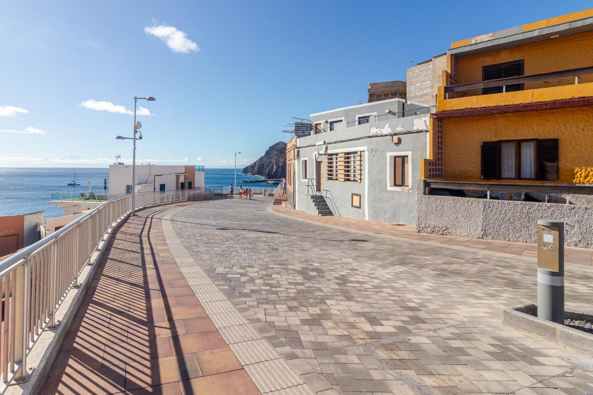 Flatguest Sardina Home Pool Galdar Bagian luar foto